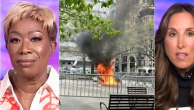 'Unexplainable': Man sets himself on fire outside Trump trial, 'burned for two minutes'