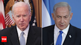 Netanyahu to meet Biden on Tuesday in Washington, says Israel PM's office - Times of India