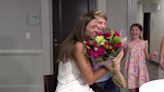Texas med school grad, donor gets surprise visit from young recipient