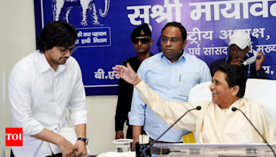 BSP chief Mayawati reinstates nephew Akash Anand as successor after Lok Sabha election setback | India News - Times of India