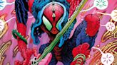 Spider-Punk Rocks Out on Trippy Foil Variant Cover