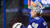 Andrei Vasilevskiy practices with Lightning for first time since surgery