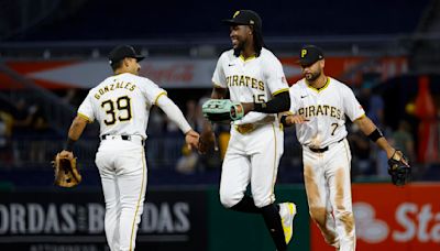 Nick Gonzales drives in 3 runs as the Pirates beat the Nationals 9-4, a night after being no-hit