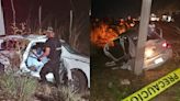 ¡Regresaban de trabajar! Mueren 4 funcionarios en terrible accidente en Chiapas