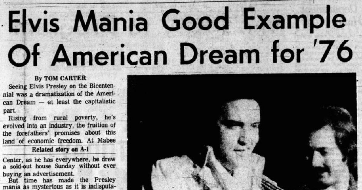 Throwback Tulsa: Elvis Presley reigned over Tulsa's Bicentennial on this day in 1976
