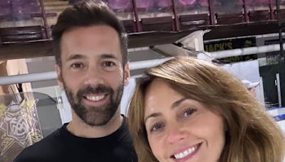 Coronation Street's Samia Longchambon says 'lovely to be back' as she's seen with famous husband