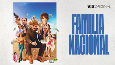 Familia Nacional, una historia de poder, sátira política y mucho humor negro protagonizada por Silvia Navarro llega a ViX