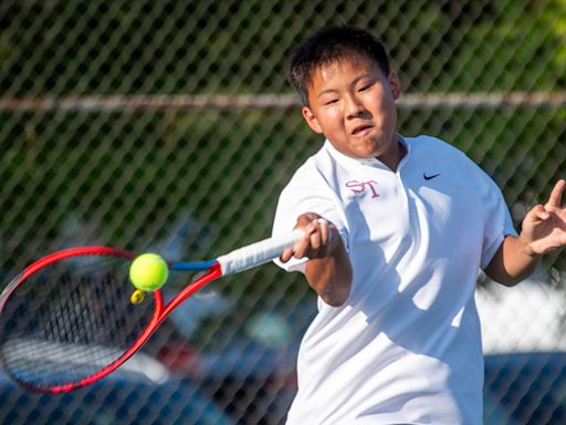 Double teams get out of trouble to lift Bloomington South boys tennis in regional opener