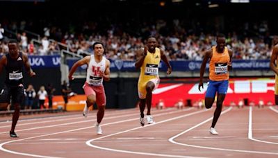 Noah Lyles se luce y rompe récord personal antes de los Olímpicos