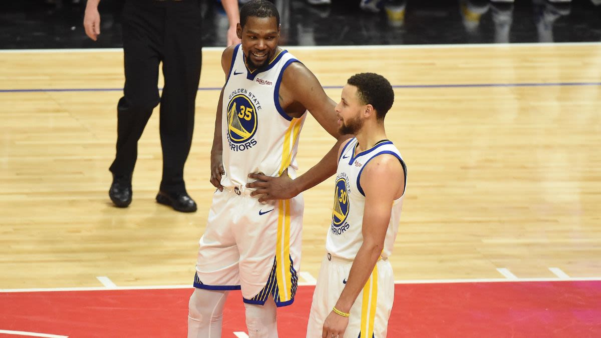 Steph offers hilarious reaction to viral video of KD in club