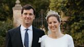 El vestido de Victoria López-Quesada en su boda con Enrique Moreno de la Cova que ha reunido a la aristocracia