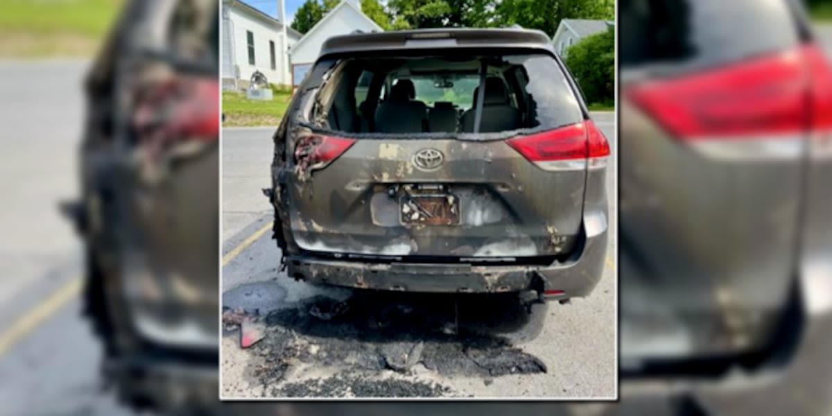 Dexter man allegedly sets occupied vehicle on fire