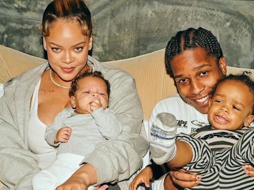 Rihanna and A$AP Rocky Celebrate Son RZA’s Birthday With At-Home Family Photos