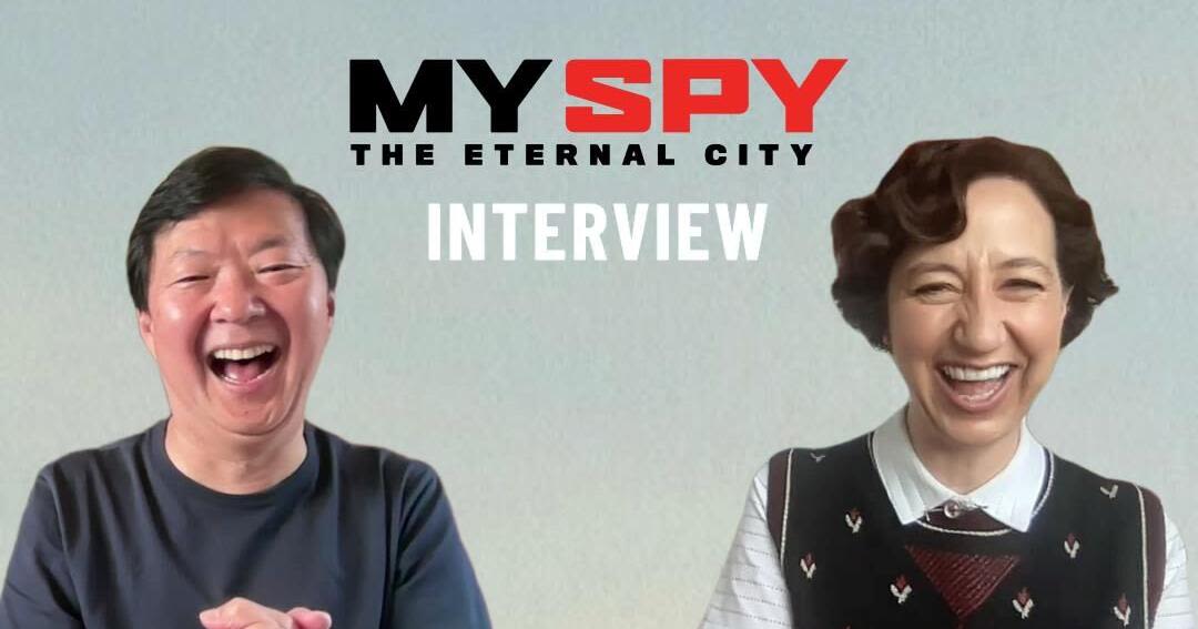 Sloppy kisses and firefights: Ken Jeong, Kristen Schaal bring humor to 'My Spy' sequel
