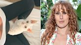 Pregnant Rumer Willis Shares New Photo of Her Baby Bump as She Cuddles with Pet Cat