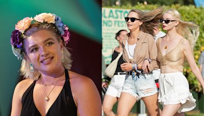 ...’ in Flower Crown and Double-slit Dress, Anya Taylor-Joy Opts for Airy Summer Style and More Looks at Glastonbury 2024