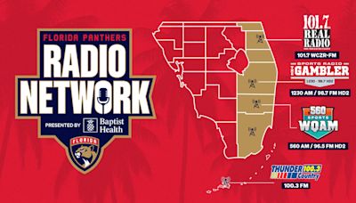 Florida Panthers Announce 2024-25 Radio Network Presented by Baptist Health | Florida Panthers