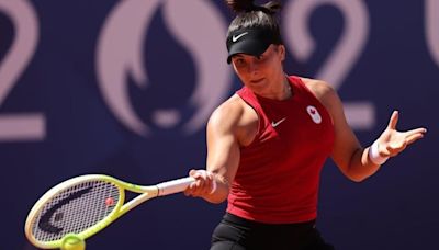 Bianca Andreescu rolls into round 2 of the Olympic Games