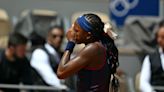 Tearful Coco Gauff exits Paris Olympics singles competition after controversial umpire call
