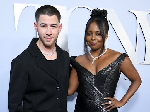 Nick Jonas and Adrienne Warren rock the red carpet together