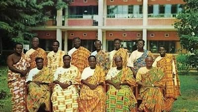 See one of the first official group photos of Kwame Nkrumah's cabinet ministers in the 1960s