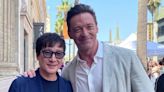 An emotional Hugh Jackman reunites with veteran performer from X-Men