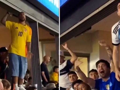 El cruce de Maluma con fanáticos de Argentina tras la derrota de Colombia en la final de la Copa América que se hizo viral