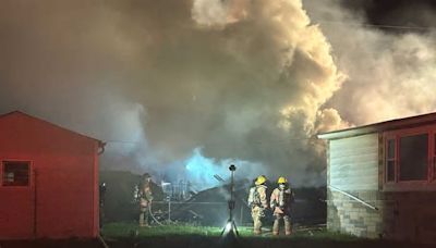 Firefighters called to 2-alarm fire in Essex house explosion