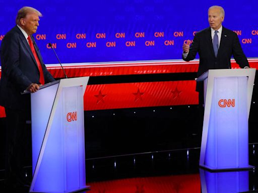 On age, one deflects while the other brags: Biden and Trump's presidency debate