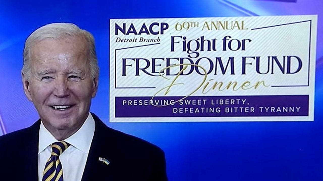 Joe Biden to speak at NAACP dinner in Detroit on May 19