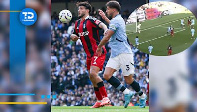 Raúl Jiménez da asistencia de lujo en el Manchester City vs Fulham