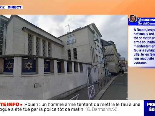 法國北部城市盧恩傳出武裝嫌犯試圖焚燒猶太會堂 遭警察開槍擊斃