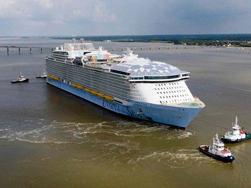 Royal Caribbean’s Newest Ship 'Utopia of the Seas' Begins 5-Day Sea Trials with Over 900 Experts on Board — See Photos!