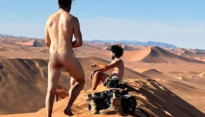 Naked tourists spark fury after stripping off in popular sand dune