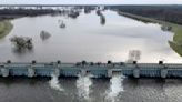 Rivers remain high in parts of northern and central Europe after heavy rain