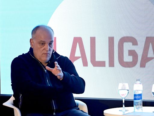 Tebas asegura que hay "un 99,9 % de posibilidades" de que Mbappé fiche por el Real Madrid