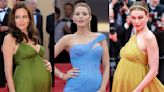 Pregnant on Cannes Film Festival Red Carpets: Angelina Jolie, Karlie Kloss & More Fashionable Baby Bump Moments