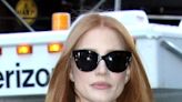 Jessica Chastain Shines in a Classic White Button-Up Shirt