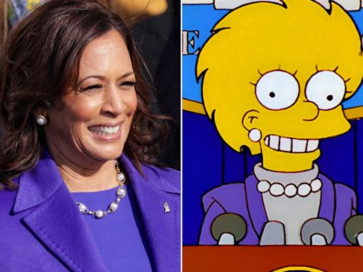 Kamala Harris Quotes an Episode of 'The Simpsons' During Surprise Appearance at Show's Comic-Con Panel