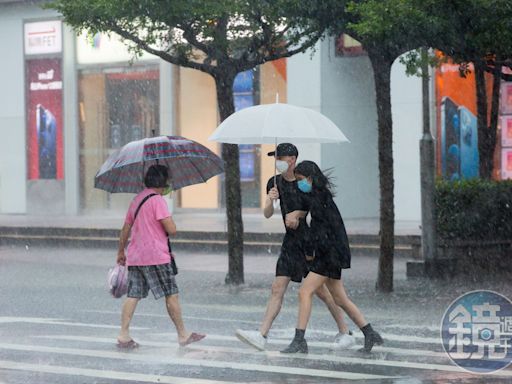 雨炸全台17縣市豪大雨特報！ 北部轉涼各地慎防劇烈天氣