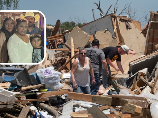 Una madre hispana y dos de sus hijos, entre las víctimas mortales de los potentes tornados en Texas