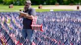 27,000+ American flags adorn Milwaukee Veterans Park to honor Wisconsin's fallen soldiers