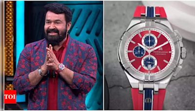 Did you know host Mohanlal's luxury watch on Bigg Boss Malayalam 6's recent episode was worth Rs 1 lakh? - Times of India