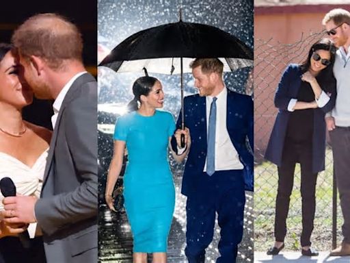 32 of Harry and Meghan's most romantic moments, from their engagement to their wedding day