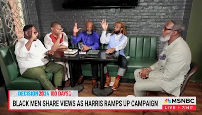 Black male voters have surprising reaction during MSNBC roundtable when asked about community Trump support