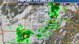 Occasional shower and storm chances amid a break from the heat