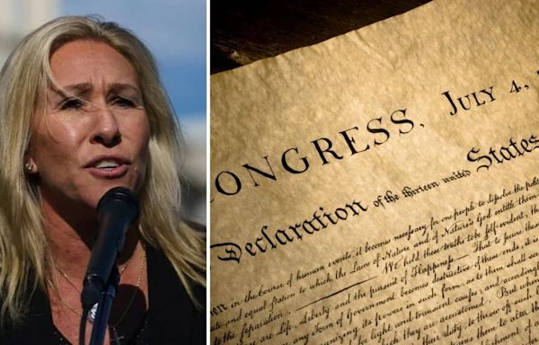 Marjorie Taylor Greene Gets Schooled for Botching July 4th American History on X: ‘Make Stupidity Embarrassing Again’