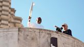 Torchbearers in Marseille kick off the Olympic flame's journey across France