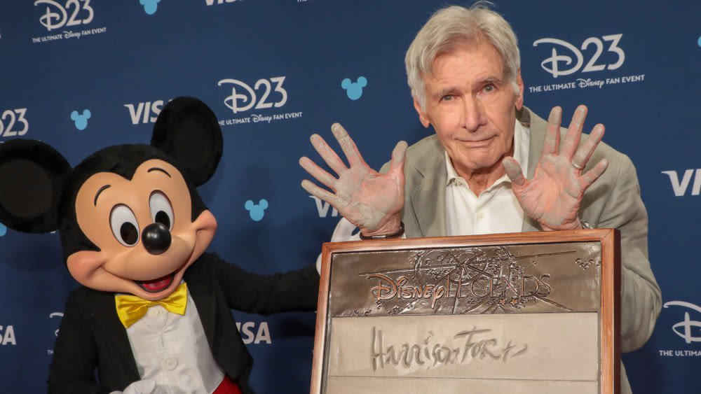 Harrison Ford Accepts Disney Legends Award at D23: ‘I Love the Life You’ve Given Me’