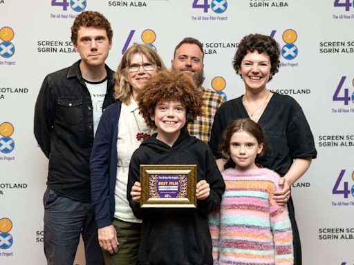 WATCH: Inverness family scoops top movie prize and USA big screen showcase after winning 48 hour film challenge